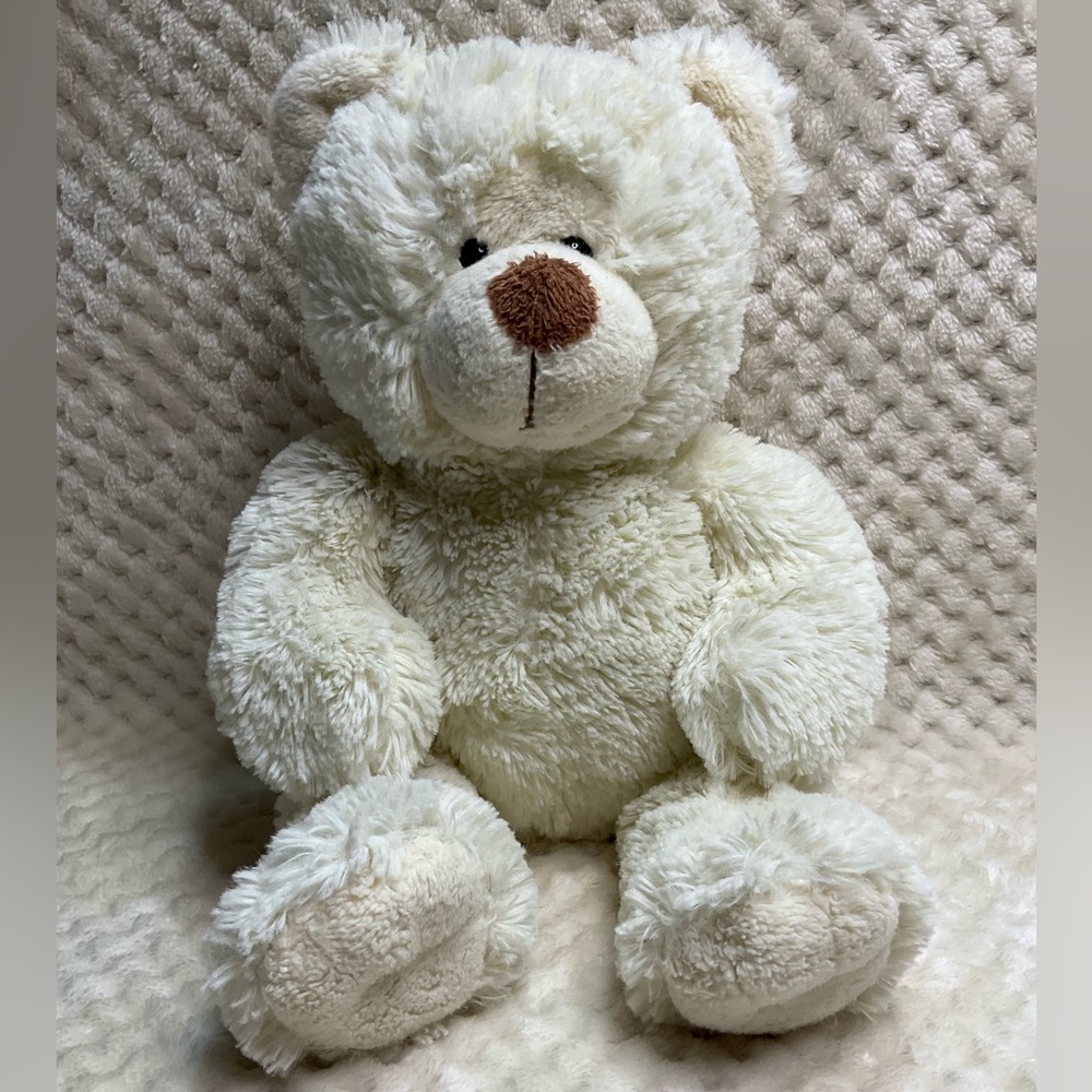 Unbranded Plush Cream Teddy Bear Stuffed Animal Toy No Tags